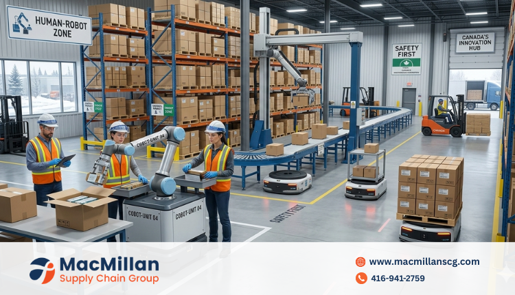 Cobots & Labor-Tech Solving Canada Warehouse Worker Shortage