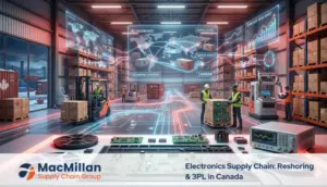 Electronics Supply Chain: Reshoring & 3PL in Canada