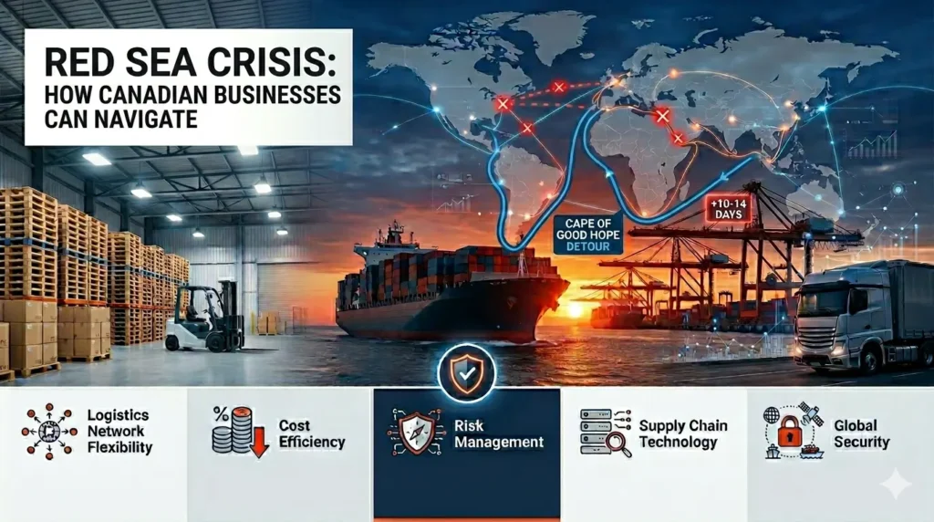 Red Sea Crisis: How Canadian Businesses Can Navigate