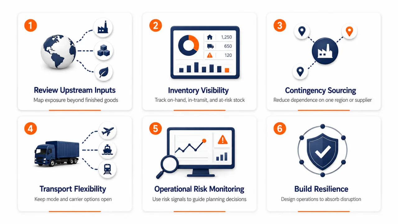 energy chokepoints supply chain risk
