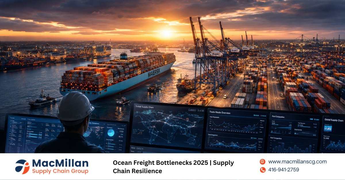 Ocean Freight Bottlenecks 2025 | Supply Chain Resilience