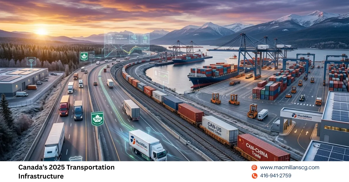 Canada’s 2025 Transportation Infrastructure