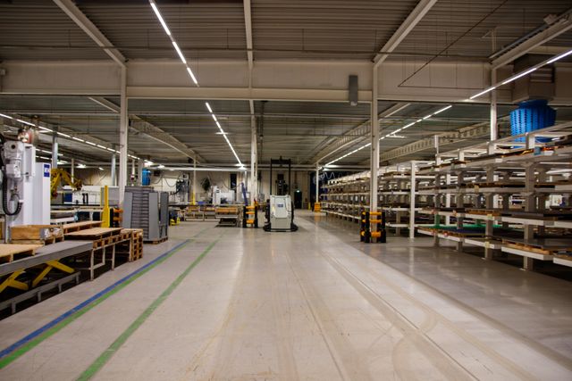 Modern warehouse