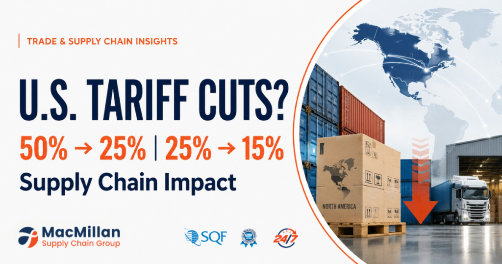 Potential U.S. Tariff Cuts: Supply Chain Impact