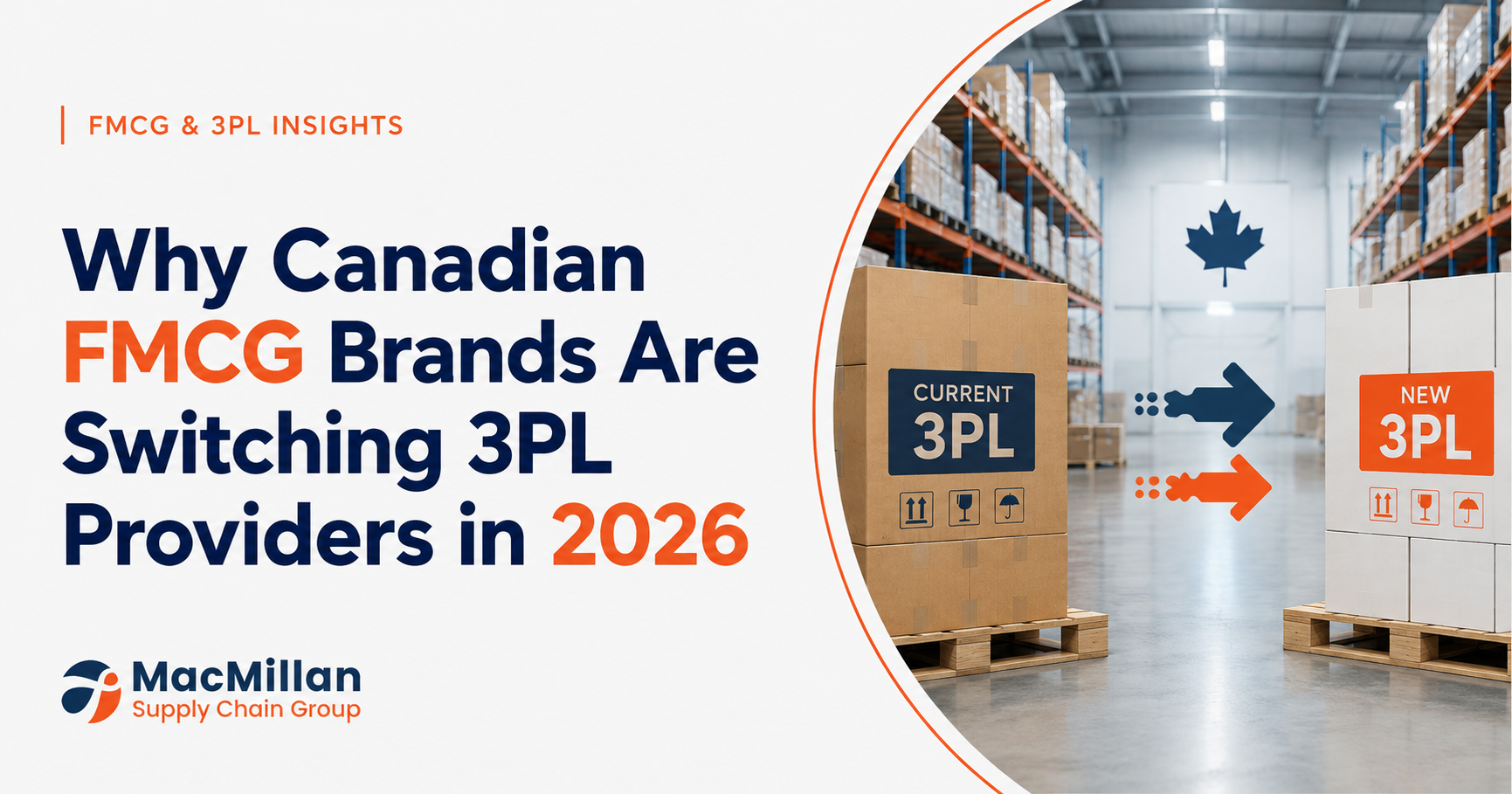 Why Canadian FMCG Brands Are Switching 3PL Providers in 2026