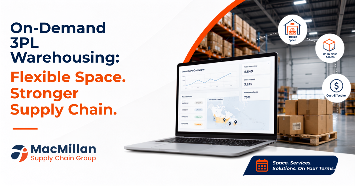 on Demand 3pl Warehousing