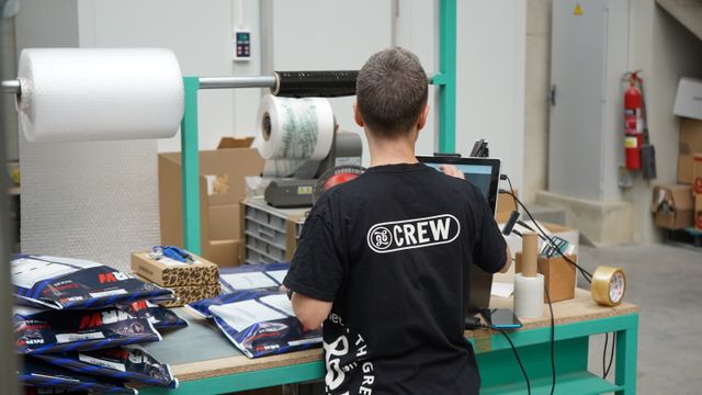 order fulfillment packing station