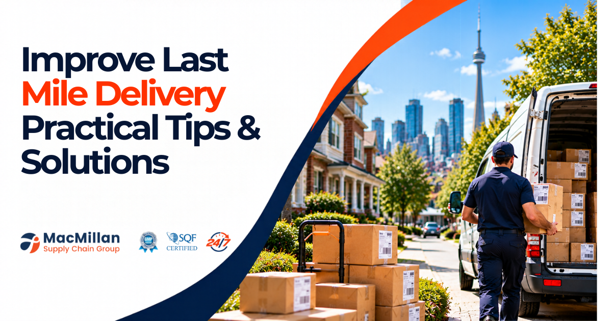 Improve Last Mile Delivery
