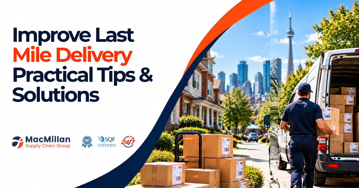Improve Last Mile Delivery