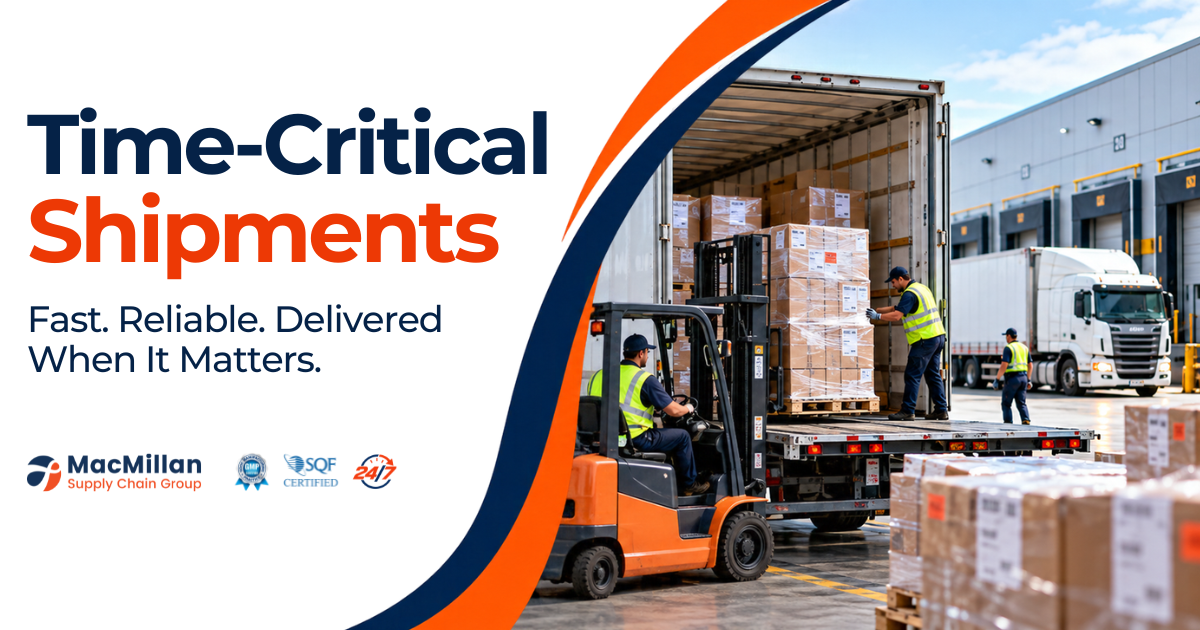What It Means to Have Time Critical Shipments